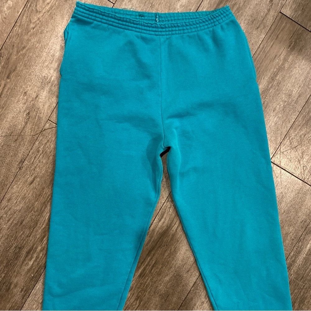 Discuss Athletics Sweatpants M Measurement ‘90s VTG USA Blue Good Condition